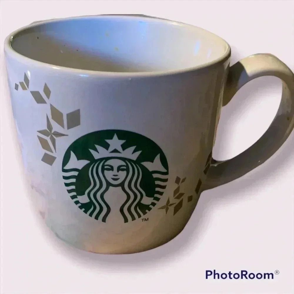 2013 Holiday Collection Starbucks Hot Coffee/Hot Tea 14 FL OZ Cup